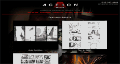 Desktop Screenshot of action-artists.com